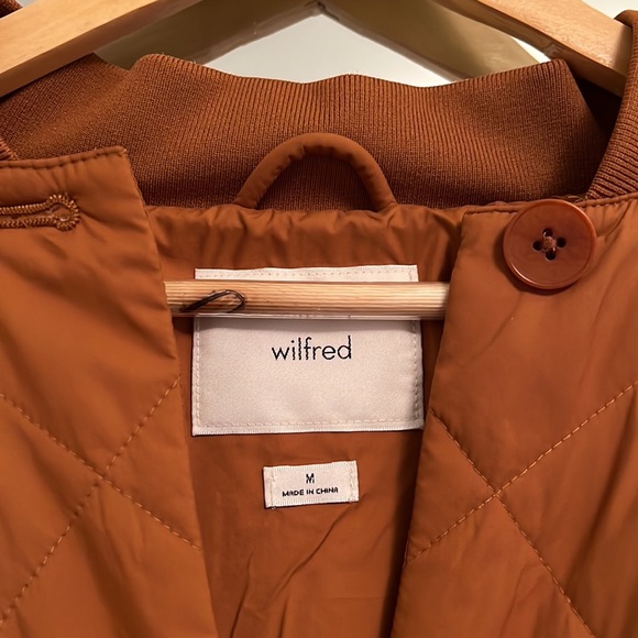 Aritzia - Wilfred Pavant Quilted Jacket, Epicurean Brown, SZ M, rarely worn - Picture 2 of 5